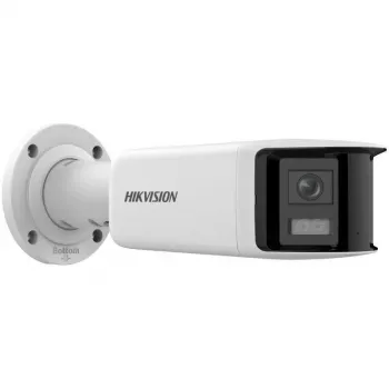 Hikvision DS-2CD2T47G2P-LSU/SL 4MP AcuSense Outdoor Bullet IP Camera with 2.8mm Lens, White Light, Two-Way Audio, Flash Light, PoE