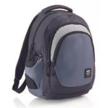 Miquelrius Triple Berlin Recy Backpack 30L 3 Compartments Blue