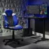 X Rocker Saturn Gaming Desk Chair for Kids & Teenagers - Blue