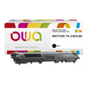 Armor OWA Toner Compatible with Brother TN-248XLBK Black 3000 pages, Refurbished
