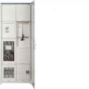 Hager universZ FP92W8N Transformer Meter Cabinet 1400x550x205 mm Surface-Mounted IP44 White