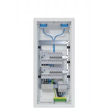 Hager Volta VH48BV1 Hollow-Wall Distribution Board 4x12 PLE 2 RCD Circuits 48 Modules IP30 White