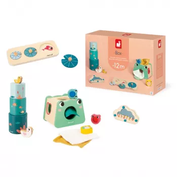 Janod Box 12 m+ Educational Toy Set
