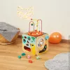 Janod Large Learning Cube with Bead Labyrinth J08256
