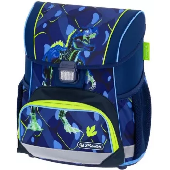 Herlitz School Bag Loop Plus T. Rex Explorer School Backpack Set