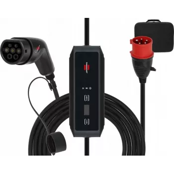 Brennenstuhl Portable EV Charger Type 2 CEE, 11 kW, with 8 m cable