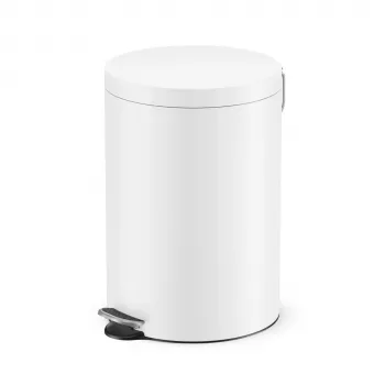 Hailo Selekta M Pedal Bin 20 L, Matt White