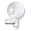 STEINEL L400S White Outdoor Wall Light with Sensor 60W E27