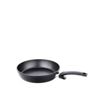 Fissler Adamant Comfort 28cm Frying Pan, Aluminium, Non-Stick, Induction-Compatible, Black/Silver