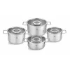 Fissler Pure Collection 4-Piece Cooking Pot Set