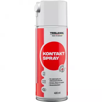 Teslanol Contact Spray 400ml, Cleans