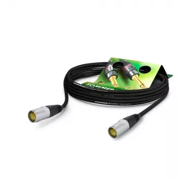 Sommer Cable SC-Mercator CAT.7 PUR Network Cable, 8 x 0.14 mm², RJ45 to RJ45, NEUTRIK, Black, 10 m (P7NE-1000-SW)