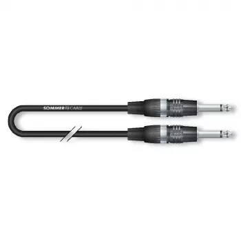 Sommer Cable SC-Tricone MKII Instrument Cable 6m Black 6.35mm TS Mono Jack