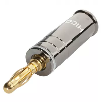 Sommer Cable HICON Banana Plug Screw Contact, White Coding