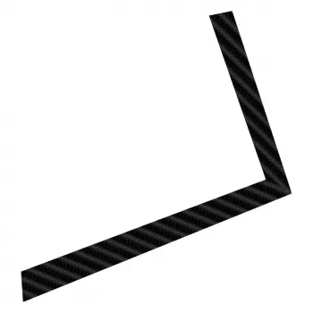 TrackTime Series One Cover Carbon – Carbon Fibre Wheelbase Cover for Series One Rigs