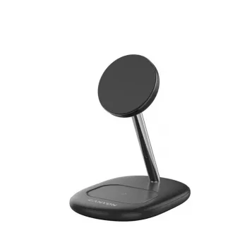 Canyon On Power 205 - 2in1 Wireless Charging Station for 2 Devices Simultaneously - Black