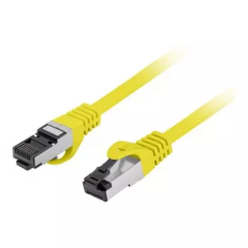 Lanberg Patch Cable S/FTP Cat.8.1 2m LSZH CU Yellow Fluke Tested