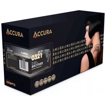 Accura Compatible Toner Cartridge Black Brother TN-321BK Replacement