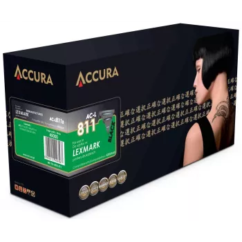 ACCURA Compatible Toner Cartridge for Lexmark 52D0XA0, Black, Extra High Yield, 20000 pages