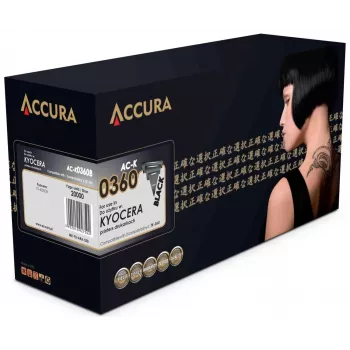 Accura Replacement Toner for Kyocera TK-360, Black, High Yield, 20000 pages