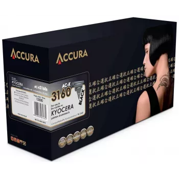 ACCURA Compatible Toner Cartridge for Kyocera TK-3160 (Black, High Yield)