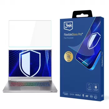 3MK PROTECTION FlexibleGlass Pro Screen Protector for Acer Predator Triton 300 SE 14 (PT314-51s) - Hybrid Glass, 7H Hardness, 0.3 mm, Clear