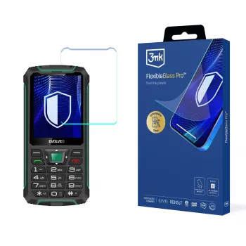 3MK PROTECTION Evolveo StrongPhone W4 - 3mk FlexibleGlass Pro Screen Protection Bundle