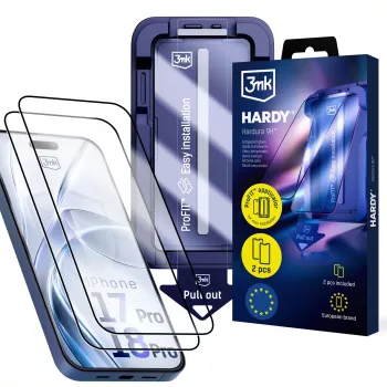 3MK PROTECTION Apple iPhone 17 Pro - 3mk Hardy Hardura 9H Screen Protector
