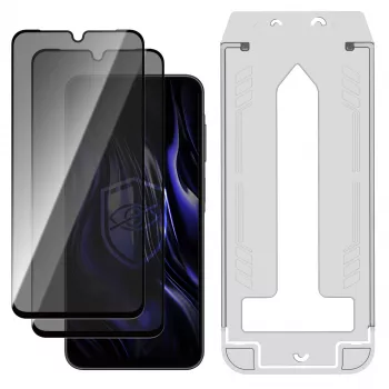 3MK PROTECTION Samsung Galaxy A26 5G - 3mk Hardy Privzone 9H Tempered Glass Privacy Screen Protector
