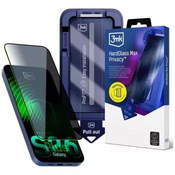 3MK HardGlass Max Privacy Screen Protector for Samsung Galaxy S26+