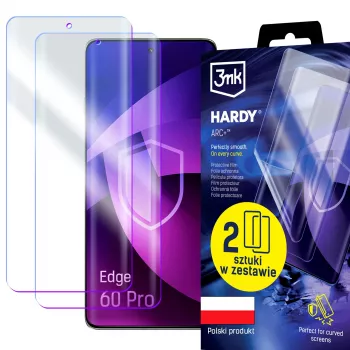 3mk Hardy ARC+ Screen Protector for Motorola Edge 60 Pro, 2 pcs.