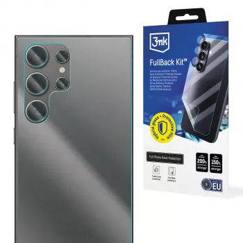 3MK PROTECTION Samsung Galaxy S24 Ultra FullBack Kit - Back, Sides & Camera Protective Film