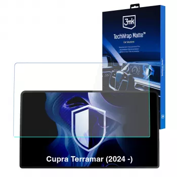 3MK PROTECTION Cupra Terramar (2024 -) - 3mk TechWrap Matte Centre Display Screen Protector
