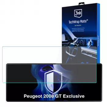 3MK PROTECTION Peugeot 2008 GT Exclusive - 3mk TechWrap Matte Centre Display Screen Protector
