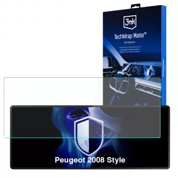 3MK PROTECTION Peugeot 2008 Style - 3mk TechWrap Matte Centre Display Screen Protector