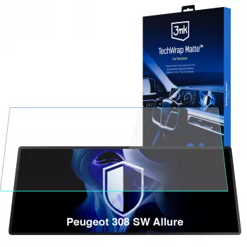3MK PROTECTION Peugeot 308 SW Allure - 3mk TechWrap Matte Centre Display Protective Film