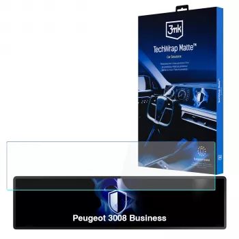 3MK PROTECTION Peugeot 3008 Business - 3mk TechWrap Matte Centre Display Screen Protector