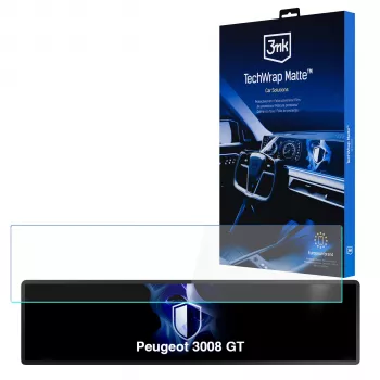3MK PROTECTION Peugeot 3008 GT - 3mk TechWrap Matte Centre Display Screen Protector