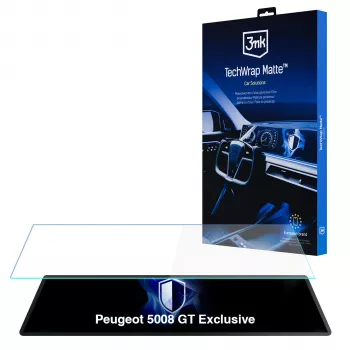 3MK PROTECTION Peugeot 5008 GT Exclusive - 3mk TechWrap Matte Centre Display Screen Protector
