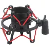 MOZOS SHM2-RED Anti-Vibration Spider Mount for Microphone 48-54 mm Red