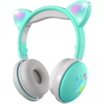 MOZOS KID DOG Green Kids Headphones
