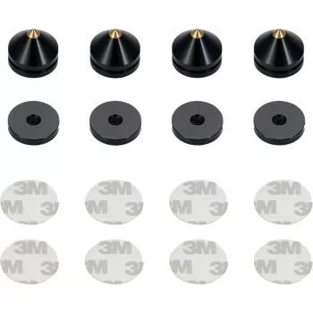 MOZOS SPS-P04 Speaker Isolation Spikes for Stands, 4 Pieces