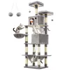 MOZOS Kitty Tree Large Scratching Post for Cats, Height 206 cm