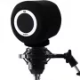 MOZOS PS-4 Spherical Foam Pop Filter Windshield Black