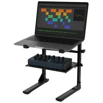MOZOS LS8 Metal Laptop/Mixer Stand Black