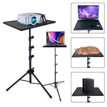 MOZOS PL2 Universal Tripod for Projector, Laptop, Tablet, Black, 70-120 cm, 10 kg