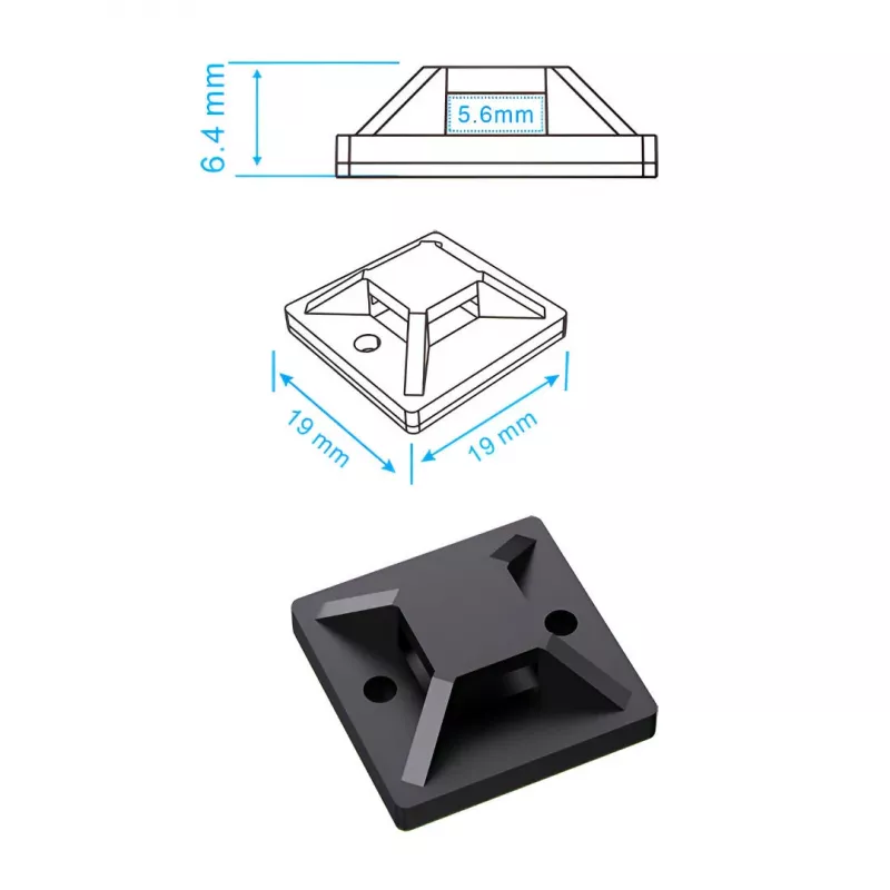 MOZOS CM-SET Cable Management Accessory Set