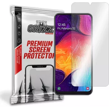 GrizzGlass Hydrogel Screen Protector for Samsung Galaxy A50