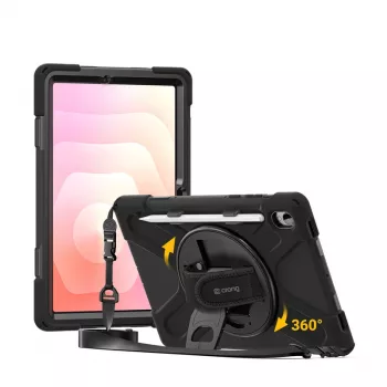Crong Defender Plus Case for Samsung Galaxy Tab S11 11 inch - Black