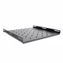 RACKTEL RL-P800S 1U 19-inch fixed rack shelf 800mm depth 80kg load capacity black
